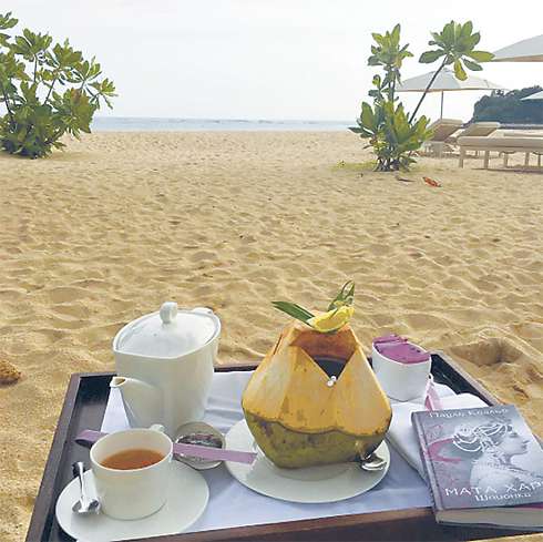 Анна Семенович отдыхает на Бали