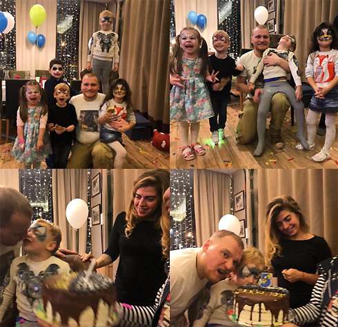 Семья отмечает 5-летие Владимира