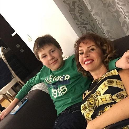 Наталья с сыном