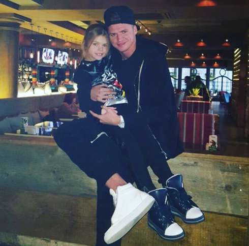 Дмитрий Тарасов и 7-летняя дочь
