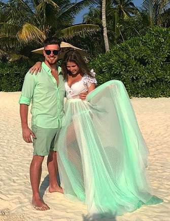 Платье в цвет океана