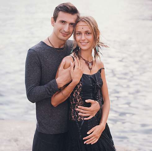 Актер Алексей Гаврилов (Лемар) с женой