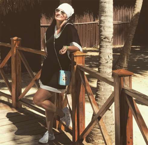 Елена Ваенга отдыхает на Кубе