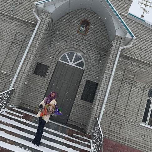 Появление Волочковой в храме Казахстана объявили «чудом»