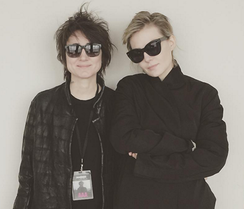 Литвинова и Земфира вступили в брак в Швеции