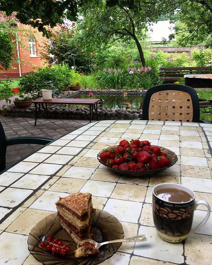 Теперь в загородном доме Прокофьевой новая кухня