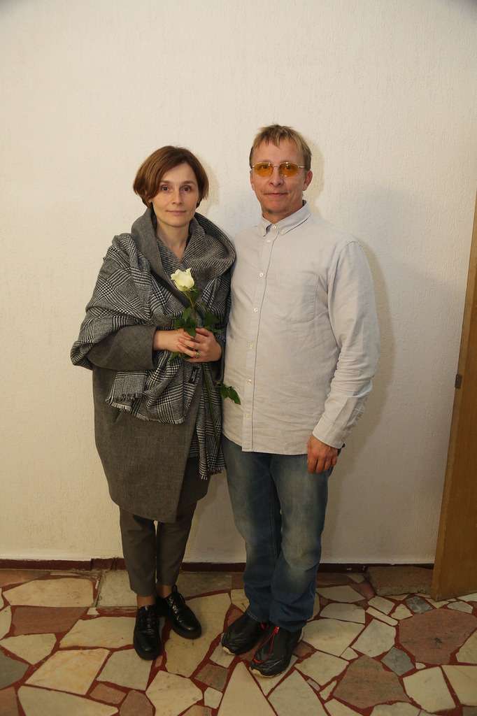 Иван Охлобыстин с женой Иван Охлобыстин с женой