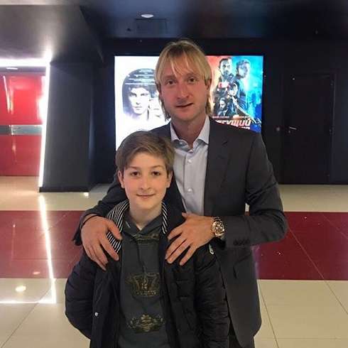 Евгений с сыном Егором