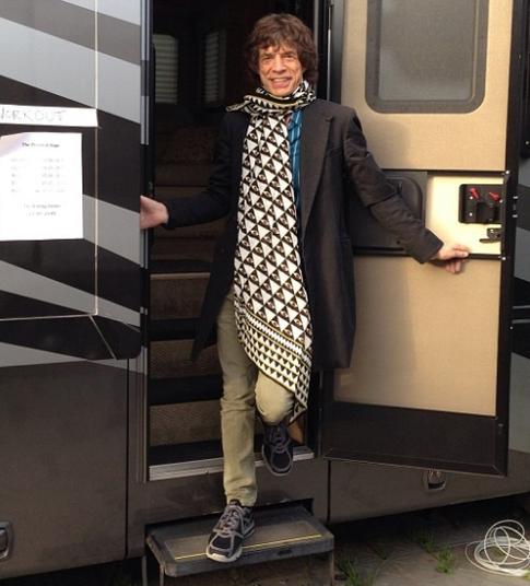 Новая девушка Мика Джаггера на 52 года моложе него