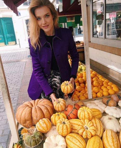 Наталья Водянова готовится к Хэллоуину