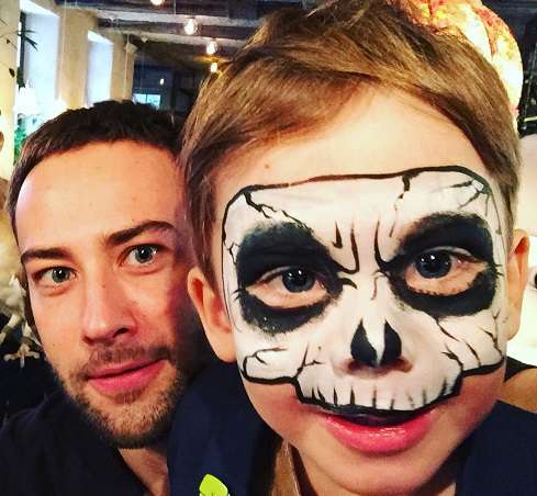 Дмитрий Шепелев с сыном Платоном