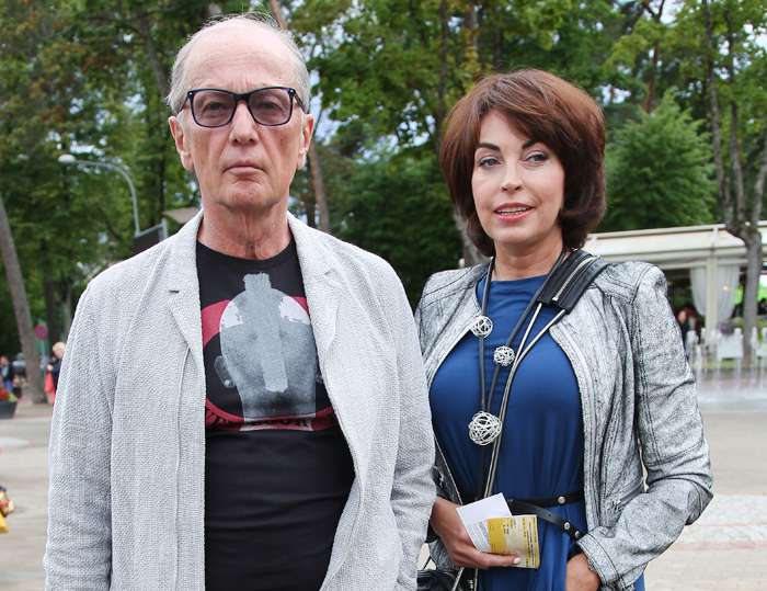 Михаил Задорнов с женой