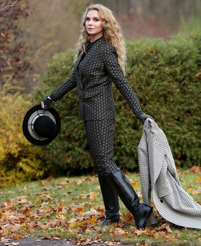 Варвара постаралась воссоздать образы из легендарного фильма