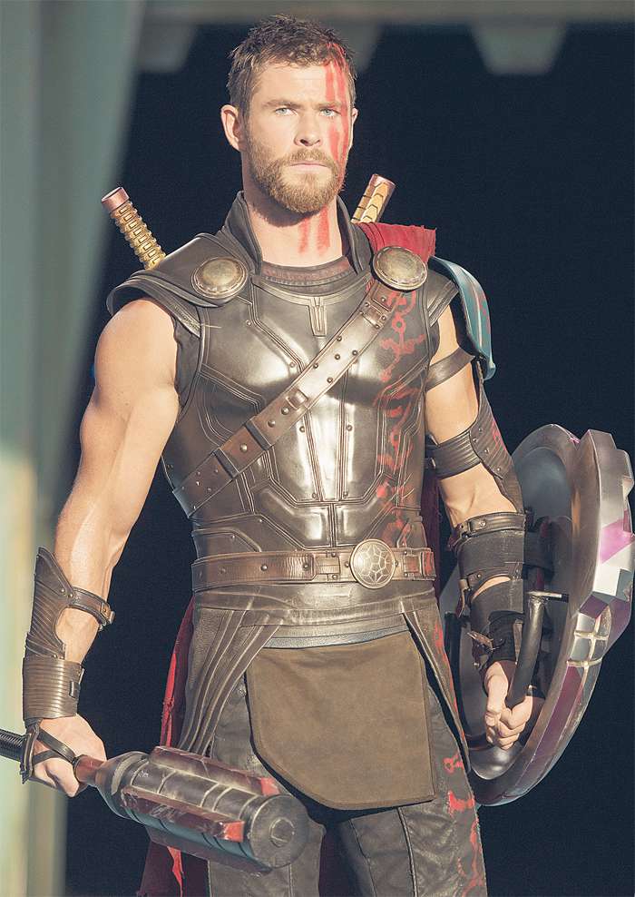 Крис Хемсворт в пятый раз примерил образ супергероя Тора
