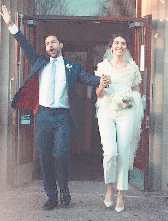 25-летняя Инга Меладзе вышла замуж за своего ровесника — журналиста канала «Аль-Джазира» Нори Вергиза
