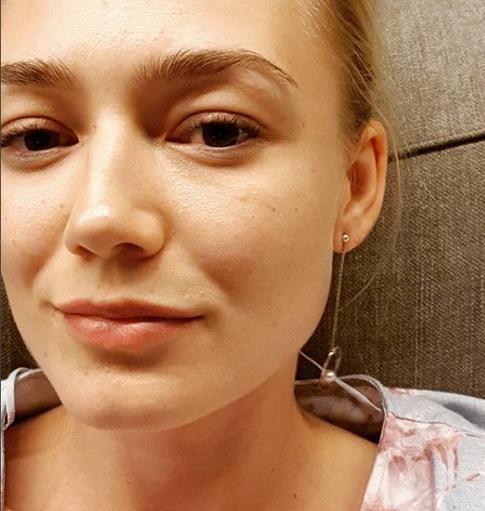 Акиньшина засняла первые шаги 9-месячной дочки