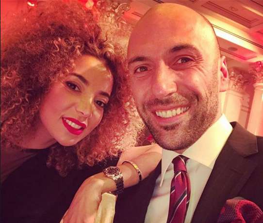 Евгений Папунаишвили с женой Салимой