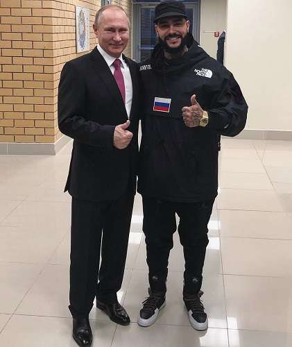 Владимир Путин и Тимати