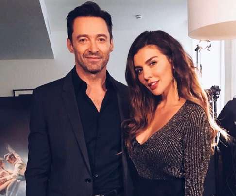 Хью Джекман и Анна Седокова встретились в Париже