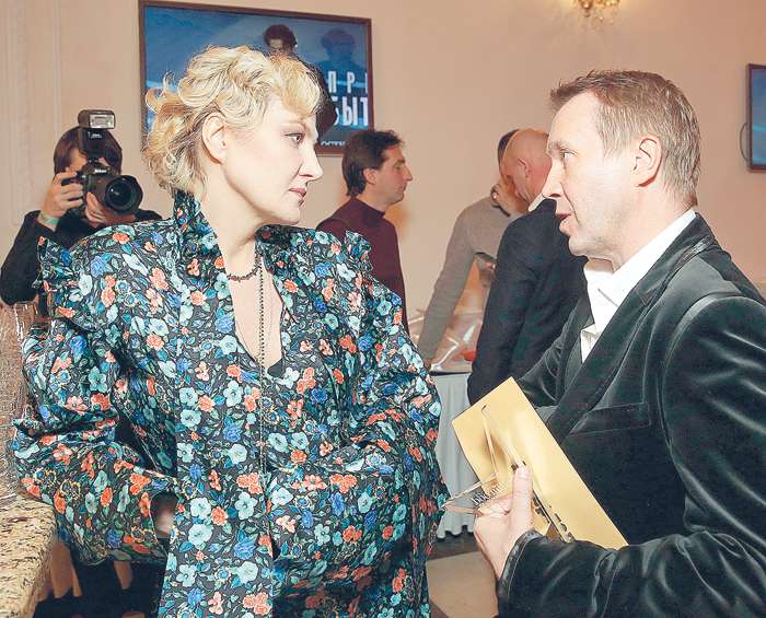Рената Литвинова и Евгений Миронов