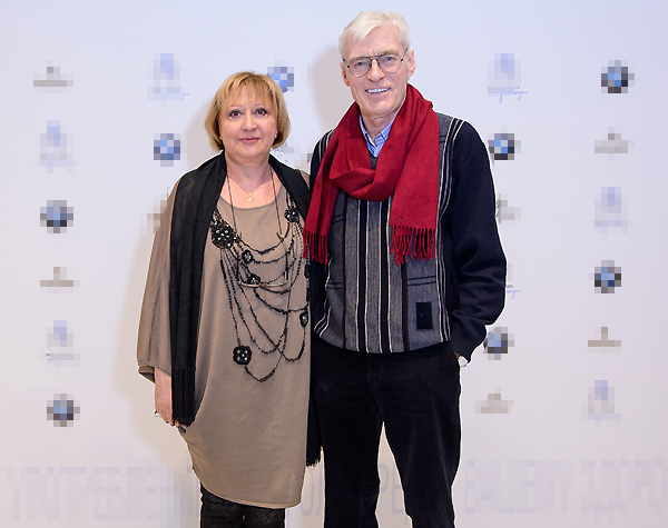 Актер Борис Щербаков с супругой Татьяной Бронзовой