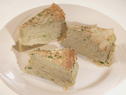 Как приготовить блинный пирог