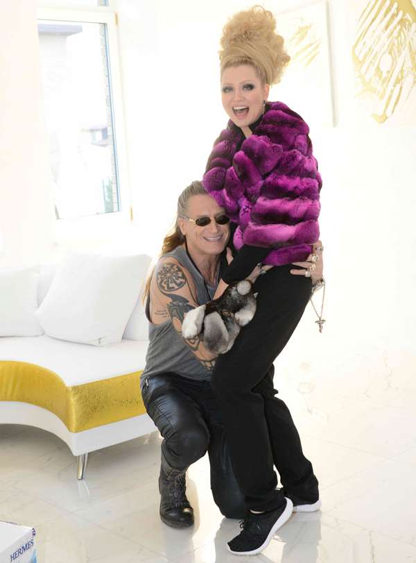 Ленина и Джигурда - давние приятели