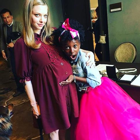 Беременная Аманда Сейфрид стала женой Томаса Садоски