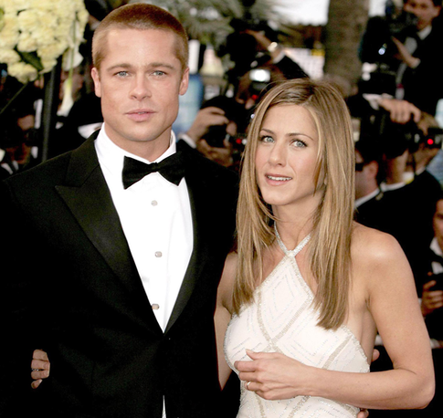 Брэд Питт налаживает отношения с Дженнифер Энистон