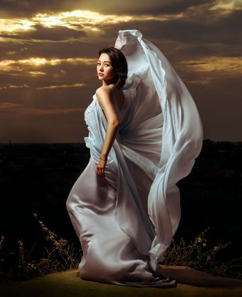 Дильбар Файзиева в фотопроекте «Многогранность»