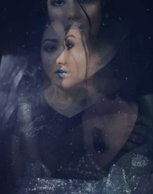 Для одного из кадров Дильбар Файзиевой пришлось погружаться в холодную воду