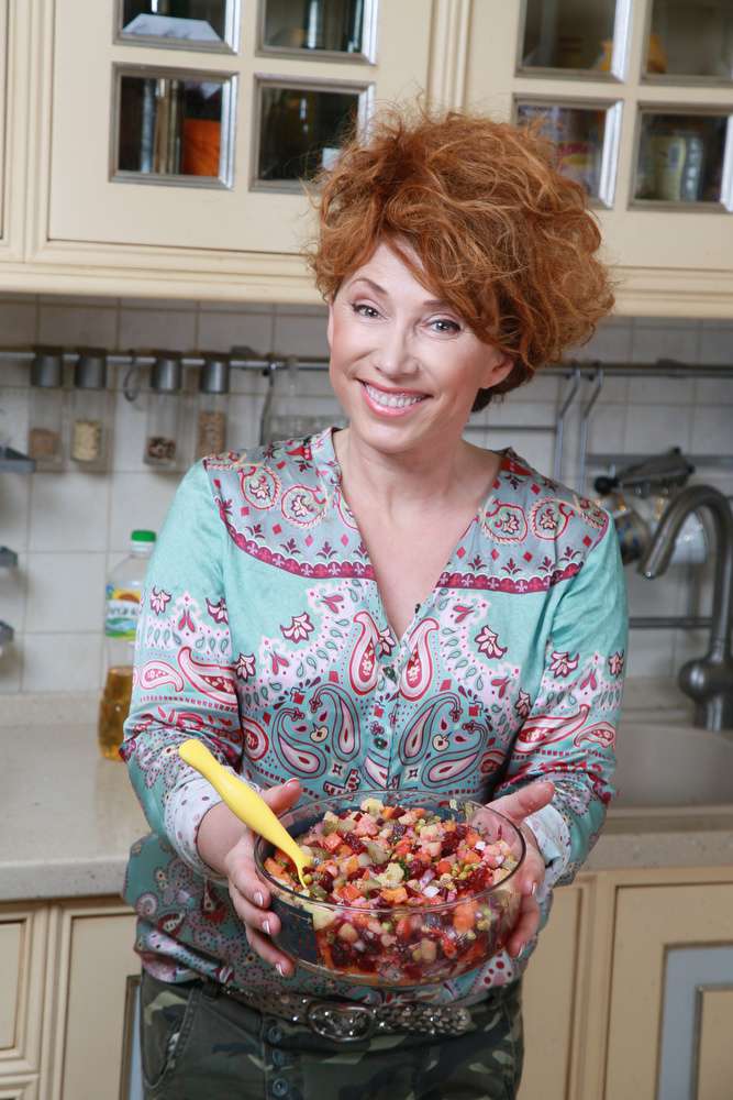 Елена Воробей любит готовить