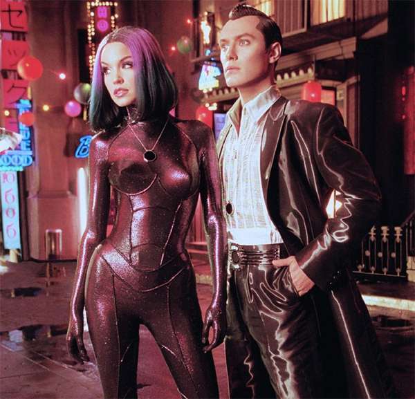 В роли Жиголо Джо из «Искусственного разума» Стивена Спилберга