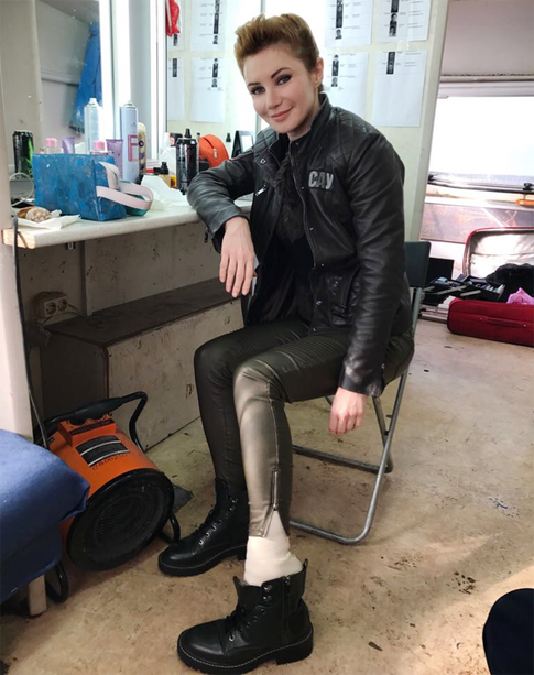 Лора Резникова пострадала во время танца на шесте