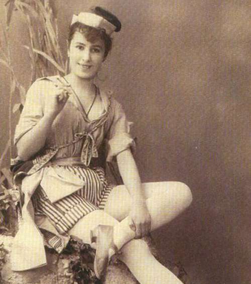 МАТИЛЬДА КШЕСИНСКАЯ В 22 ГОДА