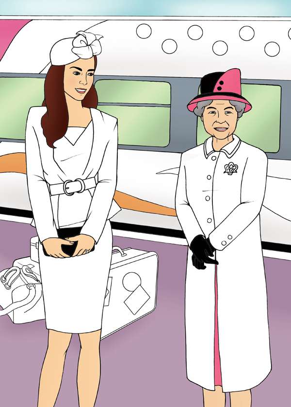 Книжка для детей Раскрась Кейт