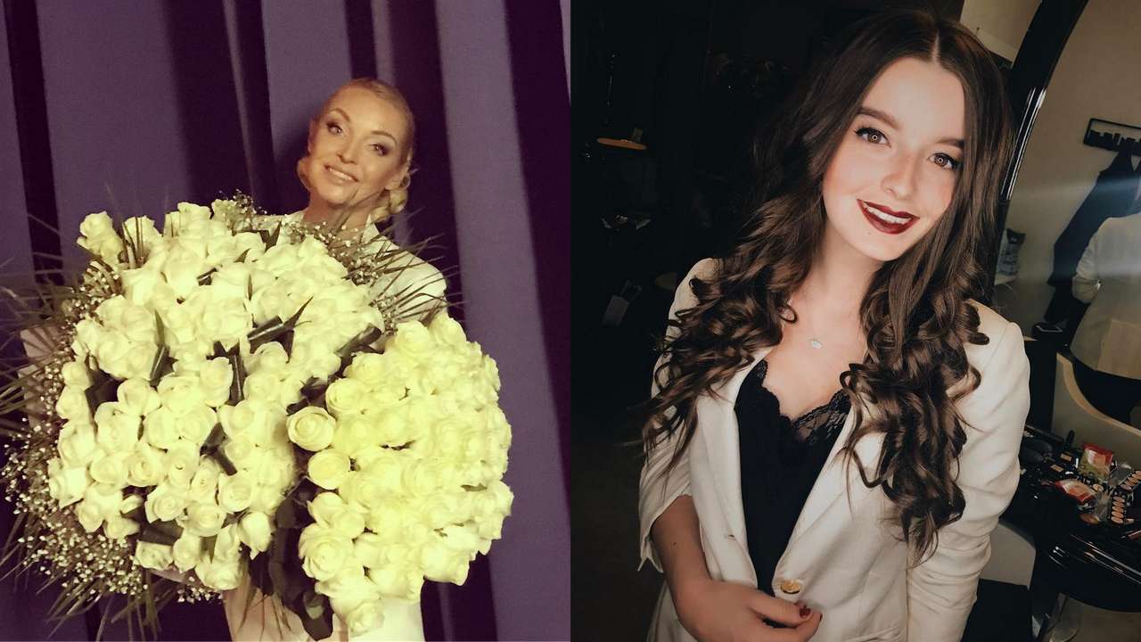 Анастасия Волочкова и Александра Стриженова