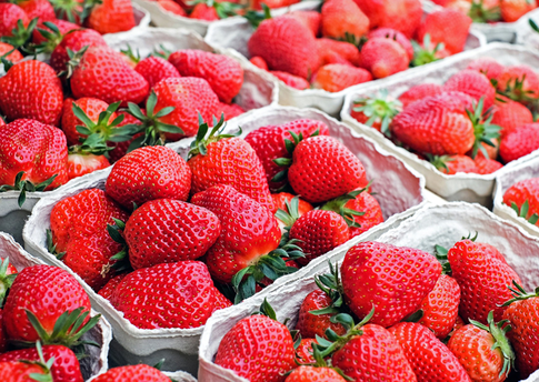 Клубника защищает от рака груди