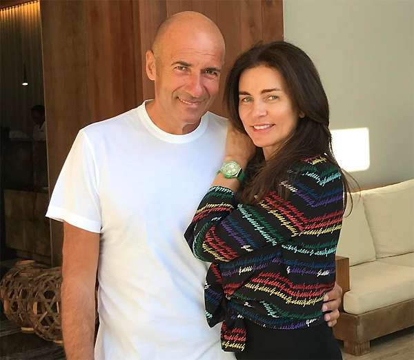 Игорь Крутой с женой Ольгой