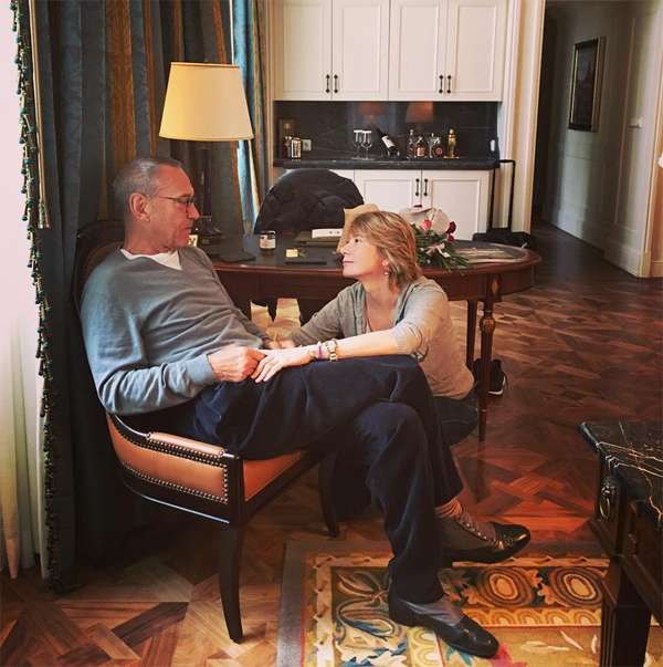 Юлия Высоцкая и Андрей Кончаловский 