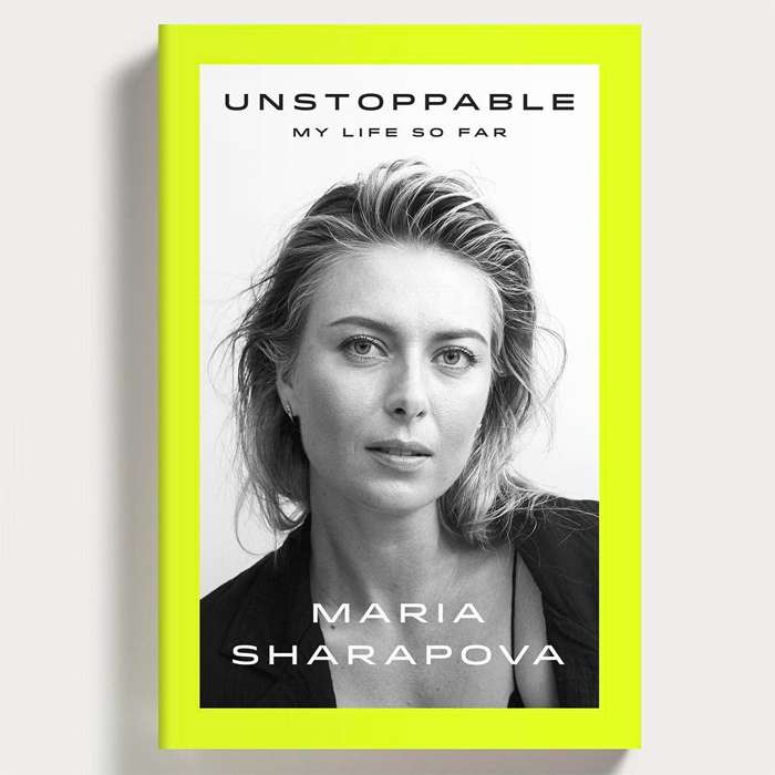 Теннисистка показала обложку своей книги мемуаров