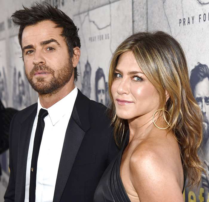 Дженнифер Энистон и Джастин Теру