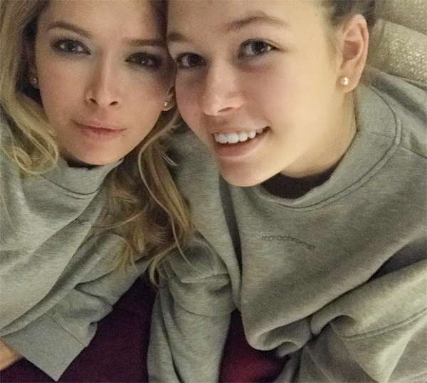 Вера Брежнева и ее дочь Соня