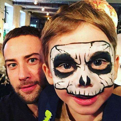 Дмитрий Шепелев с сыном