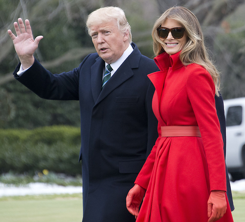 Love story: путь наверх Дональда и Мелании Трамп