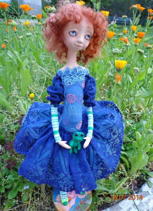 Ирина Медянцева делала кукол, похожих на ангелов