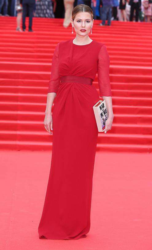 Мария Кожевникова на открытии 37-го ММКФ