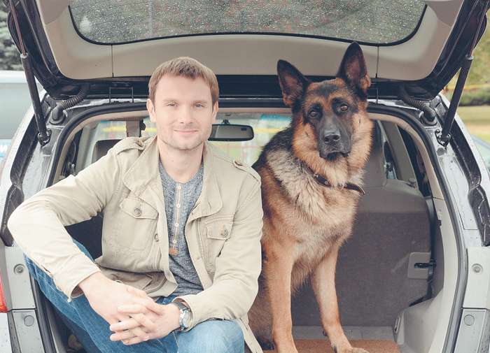 Владимир Фекленко с Мухтаром