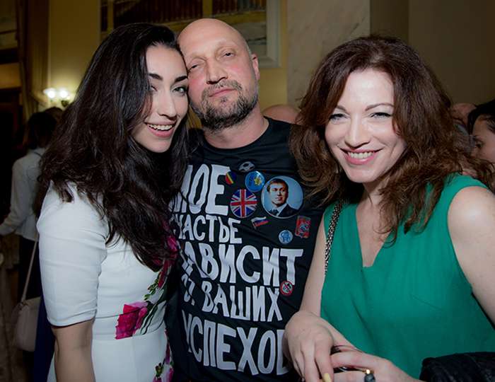 Гоша Куценко отметил 50-летие. С дочерью и Аленой Хмельницкой