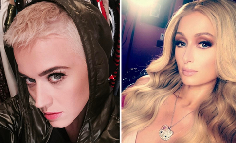 Видео: Кэти Перри публично поцеловала Пэрис Хилтон